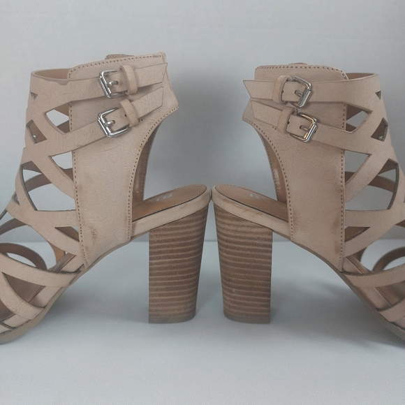 Report women's roux criss cross strap block heel 8.5 - Picture 4 of 7